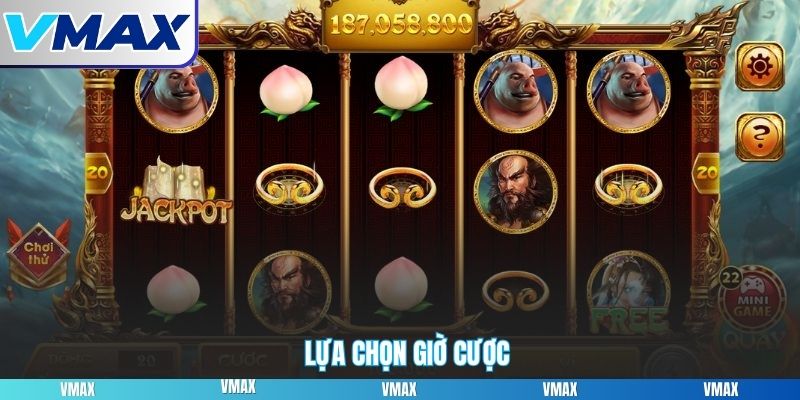 Lựa chọn giờ cược